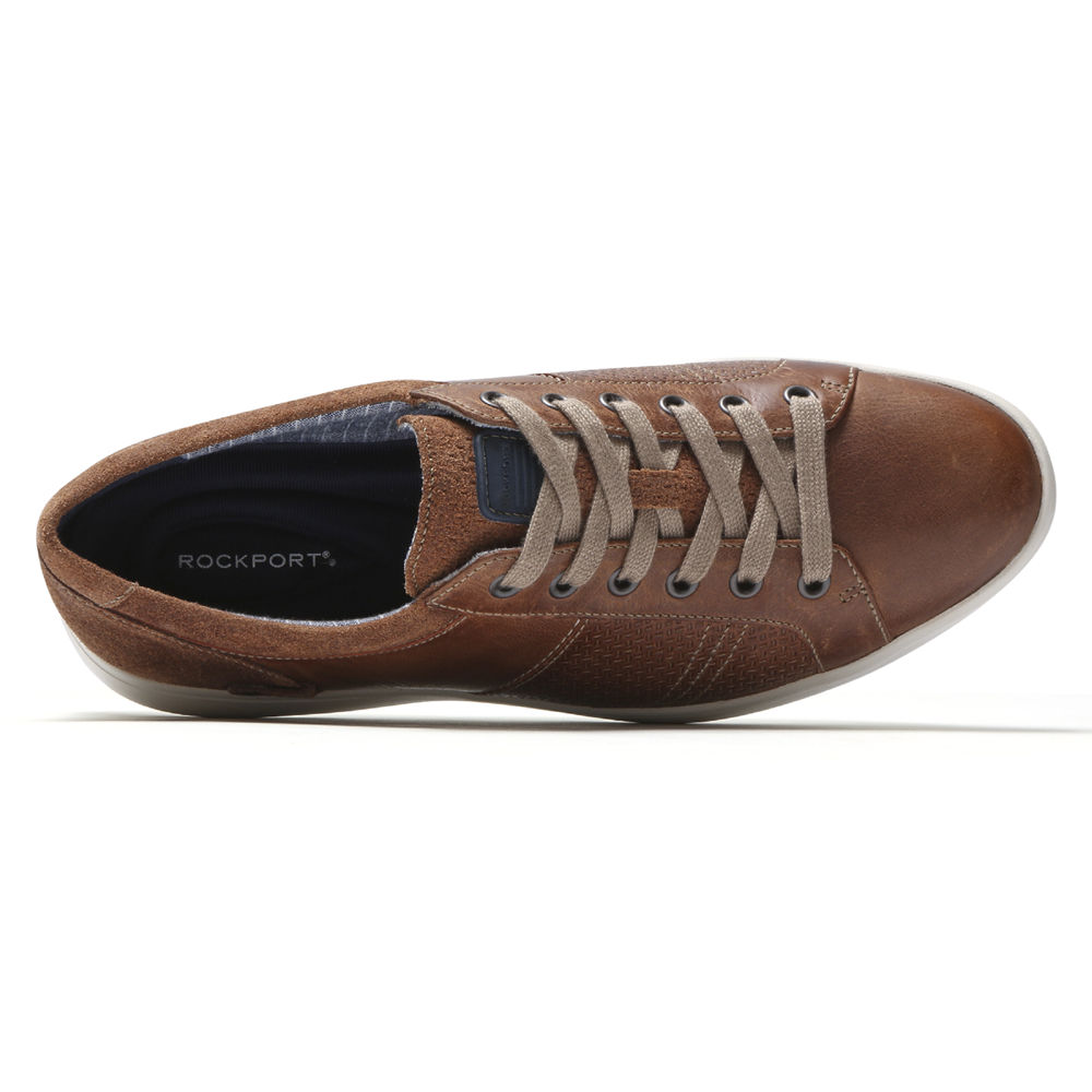 Tenis Rockport Homem Marrom - Colle Tie - 90485IZMP